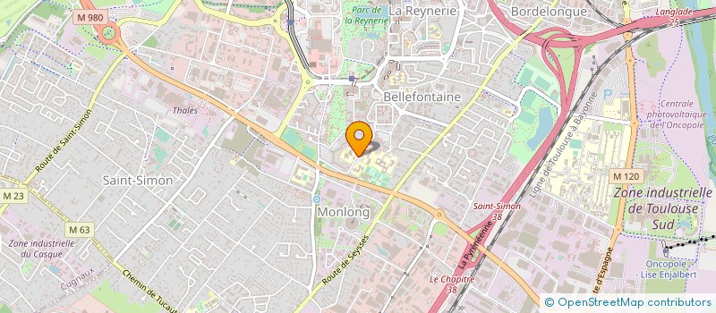 localisation de l'entreprise LE CARRO DU MIRAIL à TOULOUSE