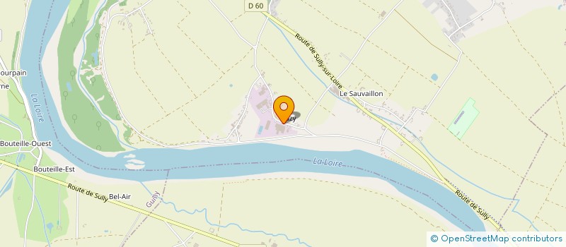 localisation de l'entreprise LE CARROUGE à SAINT-BENOIT-SUR-LOIRE