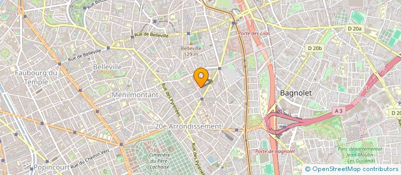 localisation de l'entreprise LE CARROUSEL  PARIS