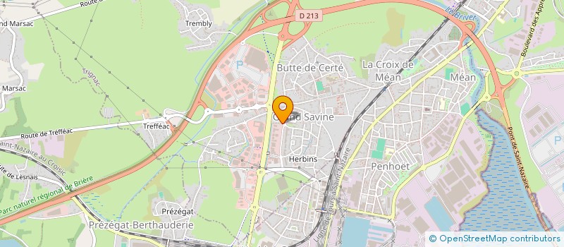 localisation de l'entreprise LE CARROUSEL à TRIGNAC