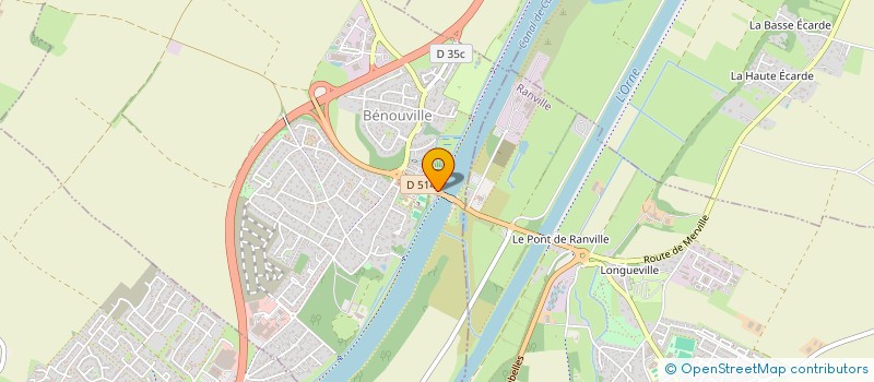 localisation de l'entreprise LE CARROUSEL  BENOUVILLE