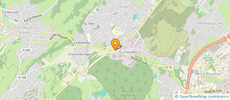 localisation de l'entreprise LE CARROUSEL DES 6 à PIREY