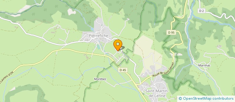 localisation de l'entreprise LE CARTAYROU à PIERREFICHE