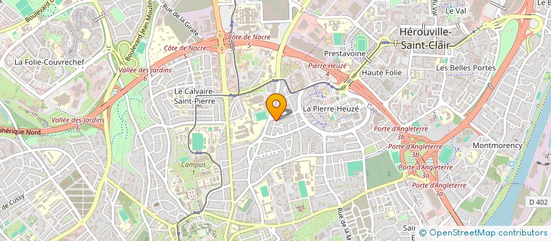 localisation de l'entreprise LE CARTEL  CAEN