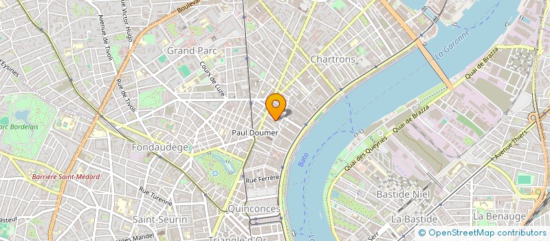 localisation de l'entreprise LE CARTEL à BORDEAUX