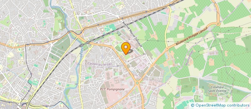 localisation de l'entreprise LE CARTEL DU ROCHET  CASTELNAU-LE-LEZ