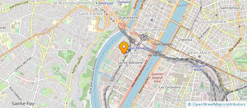 localisation de l'entreprise LE CARTELIER à CORBAS