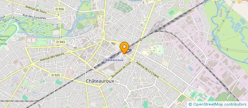localisation de l'entreprise LE CARTHAGE à CHATEAUROUX