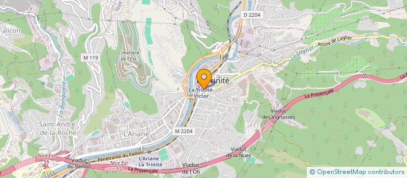 localisation de l'entreprise LE CARTHAGENE à LA TRINITE