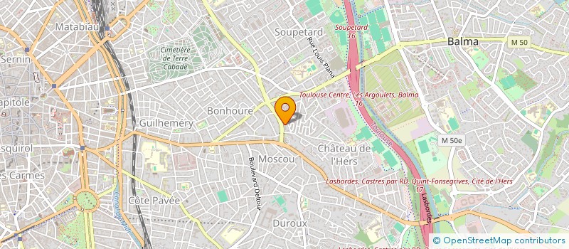 localisation de l'entreprise LE CARTHAGENE à TOULOUSE