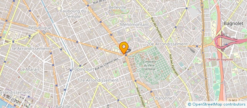 localisation de l'entreprise LE CARTON  PARIS