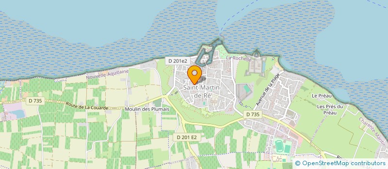 localisation de l'entreprise LE CARTON DE SIX à SAINT-MARTIN-DE-RE