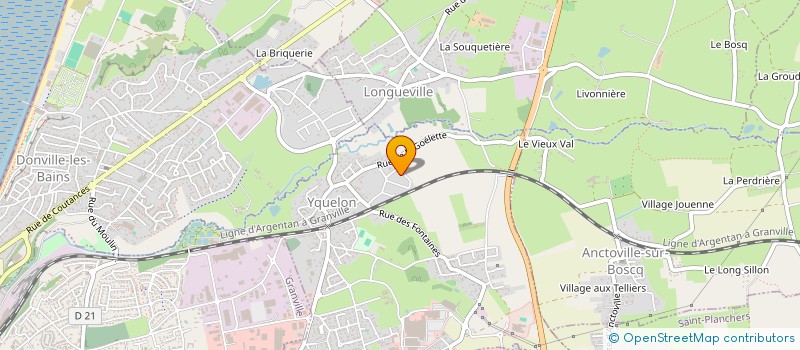 localisation de l'entreprise LE CARTON DE SIX  GRANVILLE