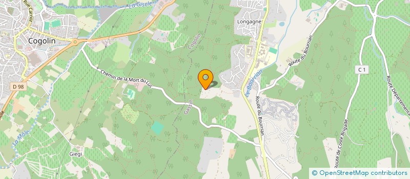 localisation de l'entreprise LE CARUBY à GASSIN