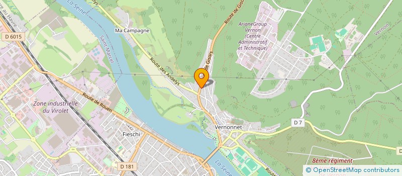 localisation de l'entreprise LE CARWASH A VOTRE DOMICILE à VERNON