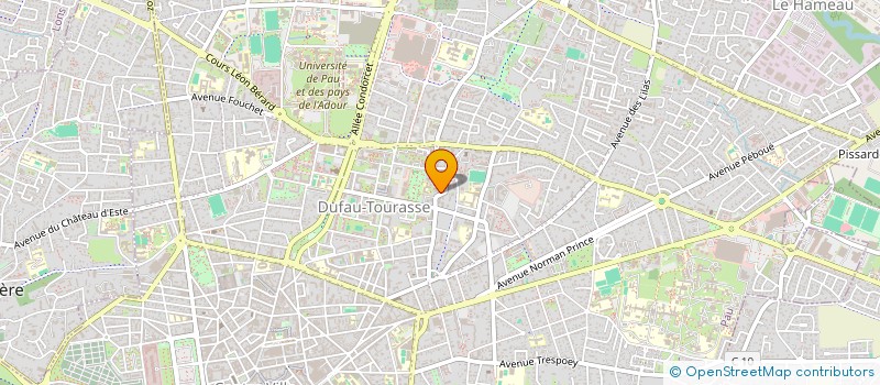localisation de l'entreprise LE CASABLANCA à PAU