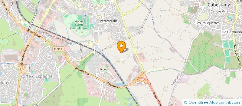 localisation de l'entreprise LE CASABLANCA MAS BALANDE  PERPIGNAN