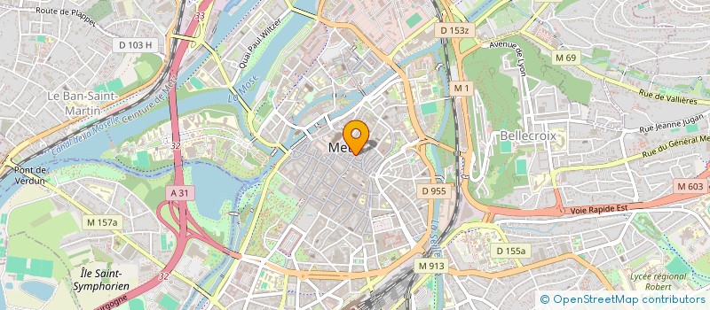 localisation de l'entreprise LE CASDAL à METZ