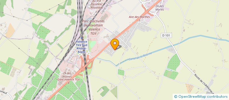 localisation de l'entreprise LE CASH BIO à ALIXAN
