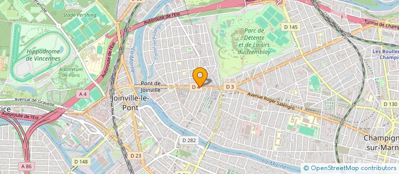 localisation de l'entreprise LE CASINO  JOINVILLE-LE-PONT