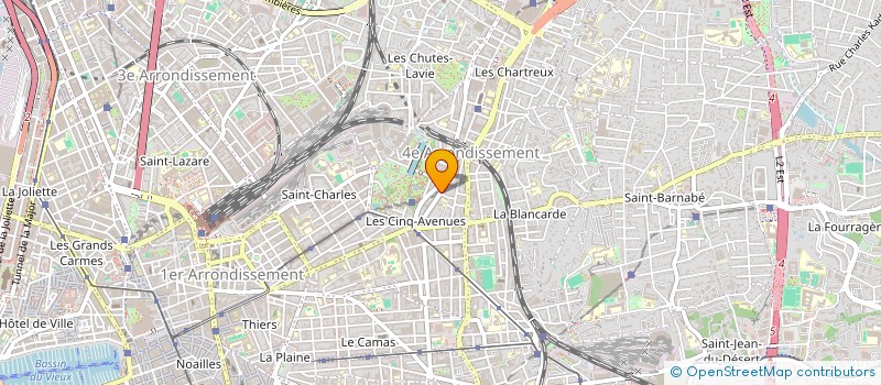 localisation de l'entreprise LE CASSE-TETE à MARSEILLE