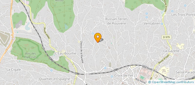 localisation de l'entreprise LE CASTEL HOME  NIMES