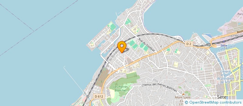 localisation de l'entreprise LE CASTELET DE FRANCELLE à SETE