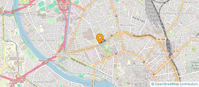 localisation de l'entreprise LE CASTELLANE à TOULOUSE
