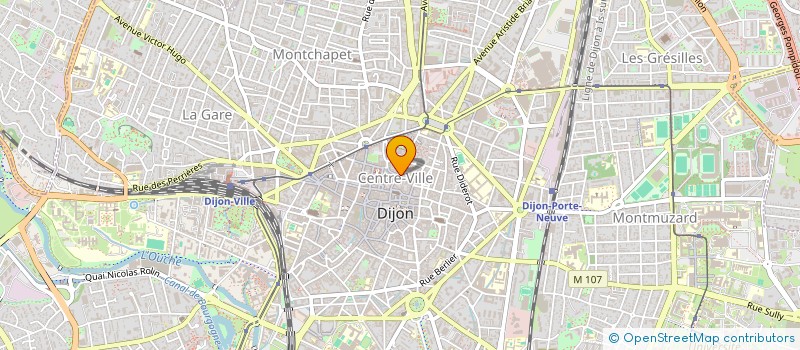 localisation de l'entreprise LE CASTRUM à DIJON