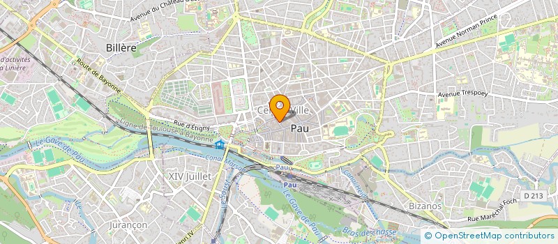 localisation de l'entreprise LE CAT à PAU
