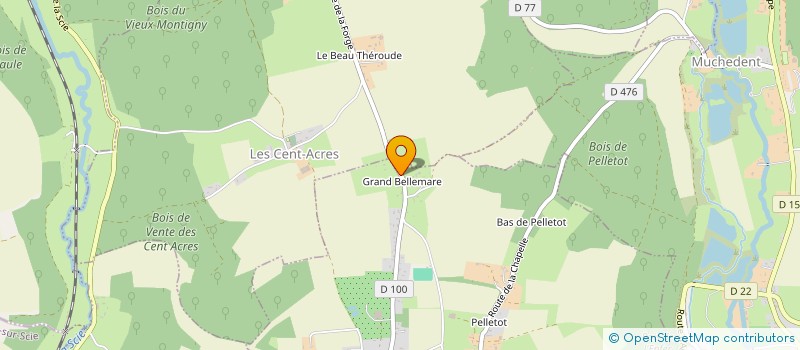 localisation de l'entreprise LE CATALPA  LE CATELIER