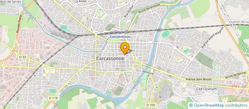 localisation de l'entreprise LE CATHARE à CARCASSONNE