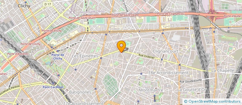 localisation de l'entreprise LE CATHOU  PARIS