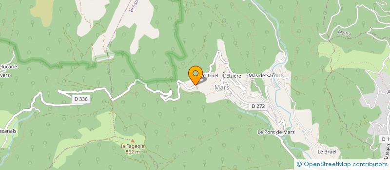 localisation de l'entreprise LE CAUSSE  ROGUES