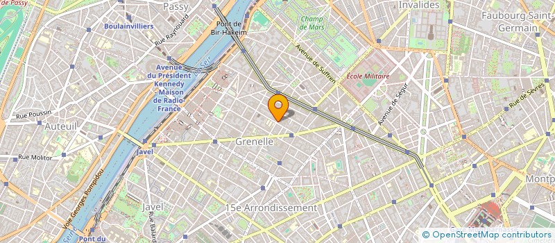 localisation de l'entreprise LE CAVALIER BLEU  PARIS