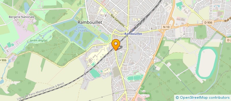 localisation de l'entreprise LE CAVEAU DE LA RENARDIERE à RAMBOUILLET