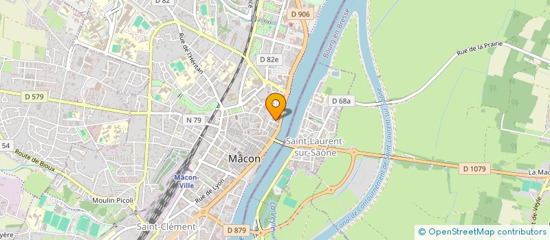 localisation de l'entreprise LE CAVEAU DES MAGICIENS à MACON