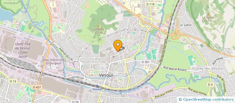 localisation de l'entreprise LE CAVEAU DU GRAND PUITS  VESOUL