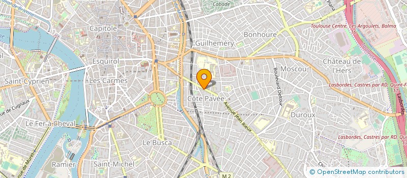 localisation de l'entreprise LE CAVEAU ROMAIN à TOULOUSE