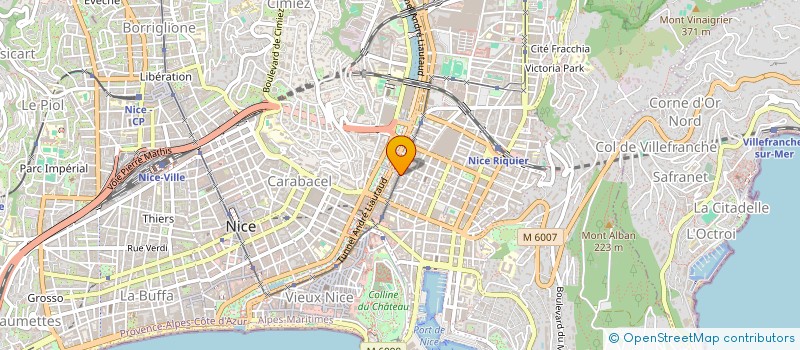 localisation de l'entreprise LE CAVISTE  NICE