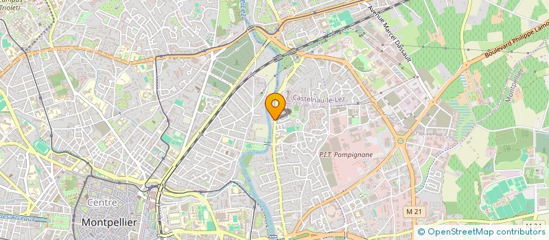 localisation de l'entreprise LE CAVISTE DU LEZ à MONTPELLIER