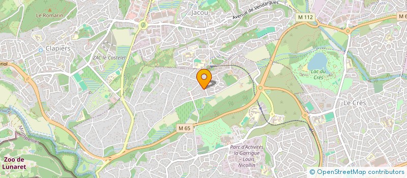 localisation de l'entreprise LE CAYLUS  CASTELNAU-LE-LEZ