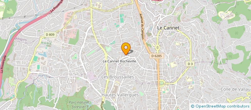 localisation de l'entreprise LE CBD DE PAPA à LE CANNET