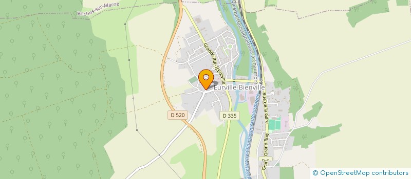 localisation de l'entreprise LE CBD DU 52 à EURVILLE-BIENVILLE