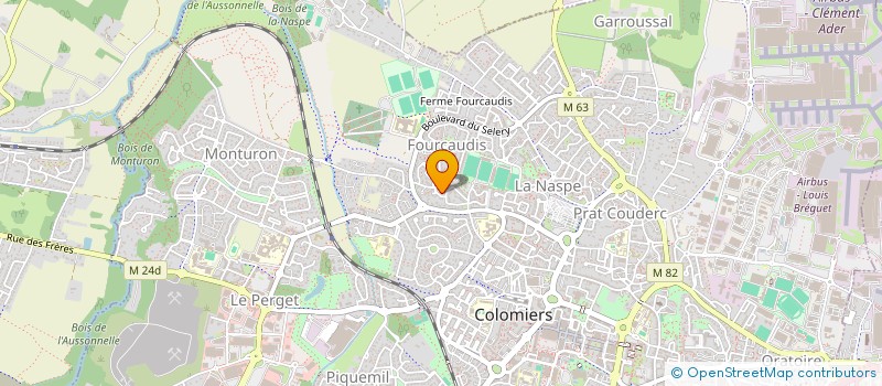 localisation de l'entreprise LE CECIRE à COLOMIERS