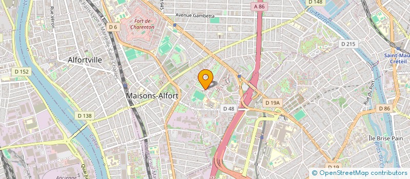 localisation de l'entreprise LE CEDRE à MAISONS-ALFORT