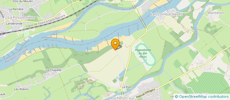 localisation de l'entreprise LE CEDRE  VAL-DU-LAYON