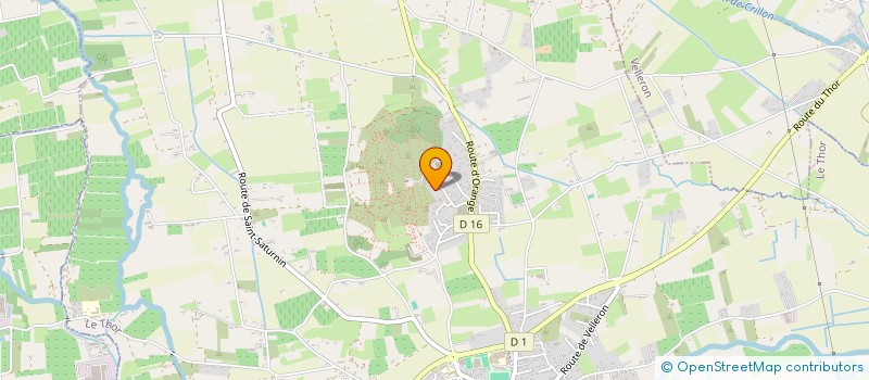 localisation de l'entreprise LE CEDRE  LE THOR