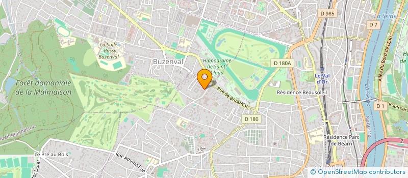 localisation de l'entreprise LE CEDRE à GARCHES