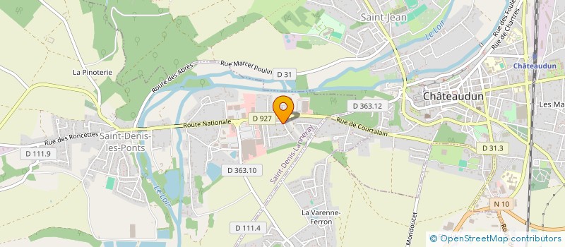 localisation de l'entreprise LE CEDRE DE KAPALEMA à SAINT-DENIS-LANNERAY
